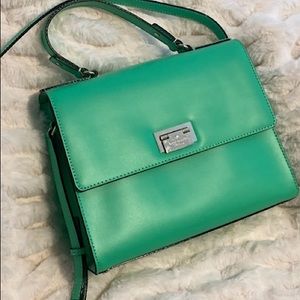Kate Spade Kelly Green Lock Crossbody Purse NWOT